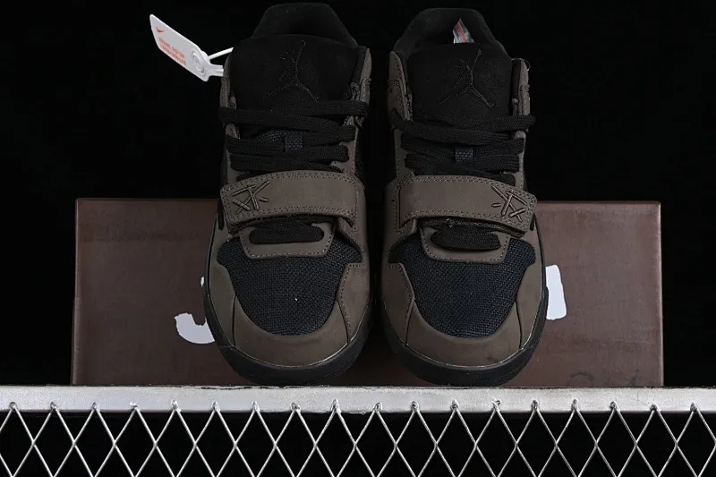 All categories Air Jordan Jordan series basketball shoes Air Jordan 1 Low F version Travis Scott x Jordan Cut The Check AJ1 Joe 1 hook and loop fashion basketball shoes FZ8117-200